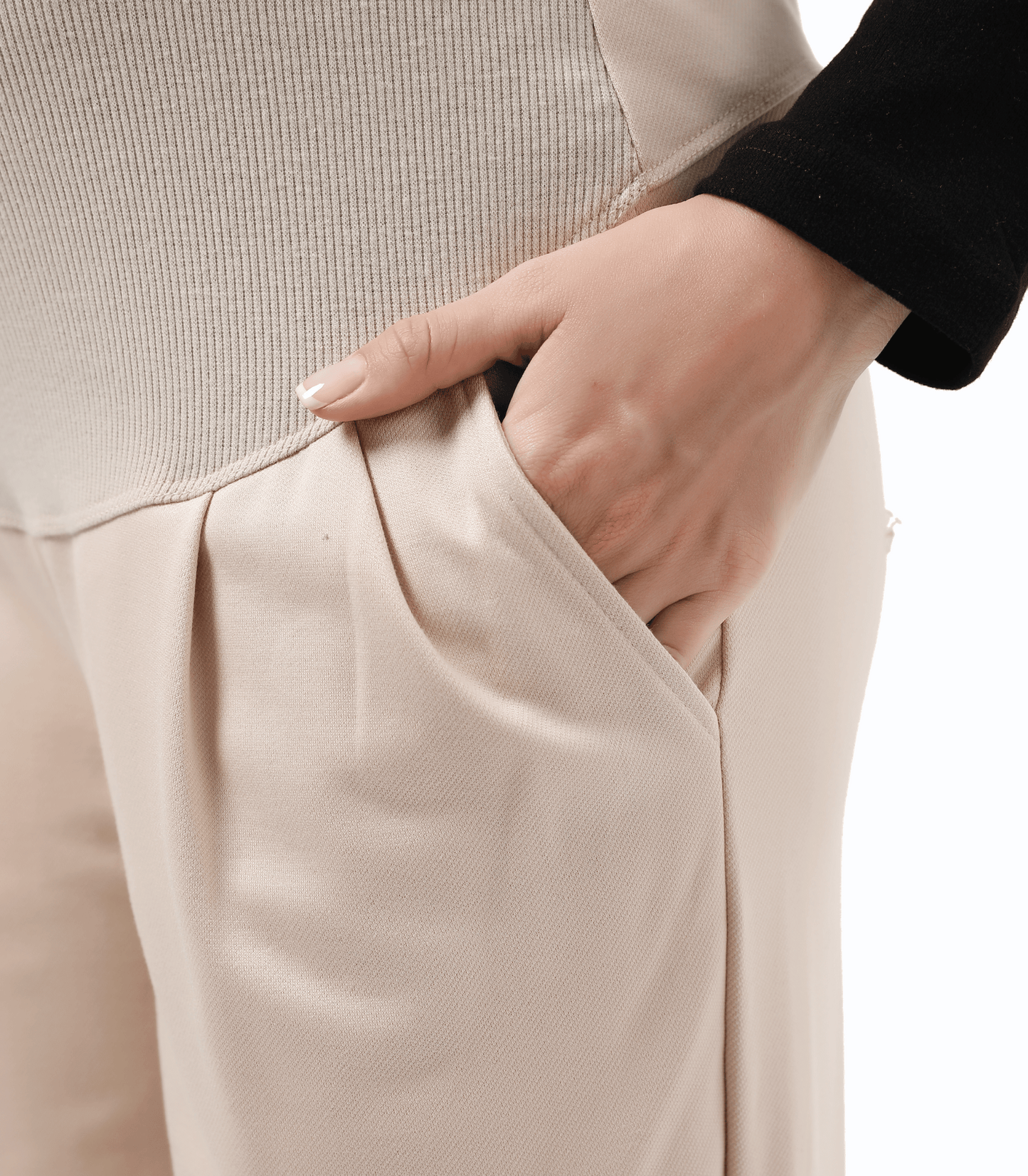 Alina Mae Maternity The Wide Leg Maternity Ankle Pant