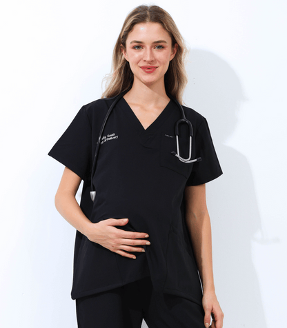 Alina Mae Maternity Mae Scrub Top