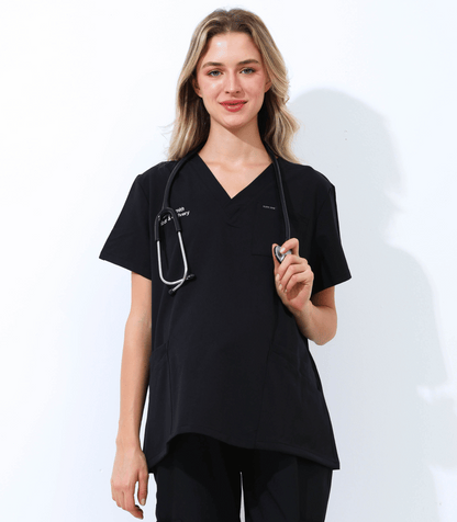 Alina Mae Maternity Mae Scrub Top