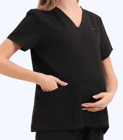 Alina Mae Maternity Mae Scrub Top