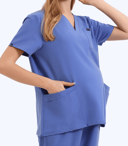 Alina Mae Maternity Mae Scrub Top