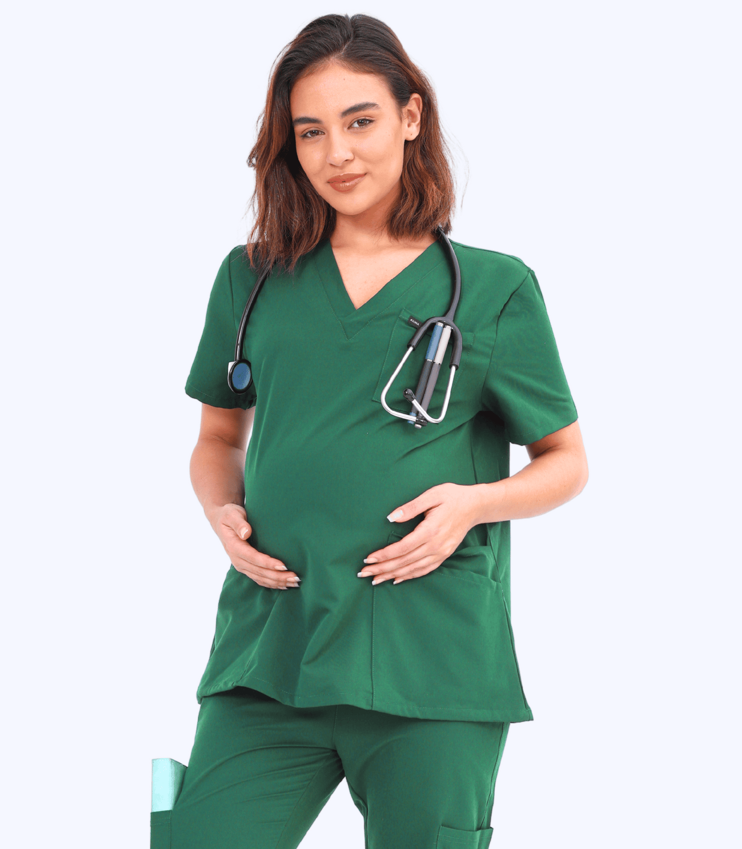 Alina Mae Maternity Mae Scrub Top