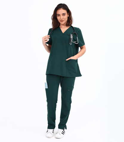 Alina Mae Maternity Mae Scrub Top
