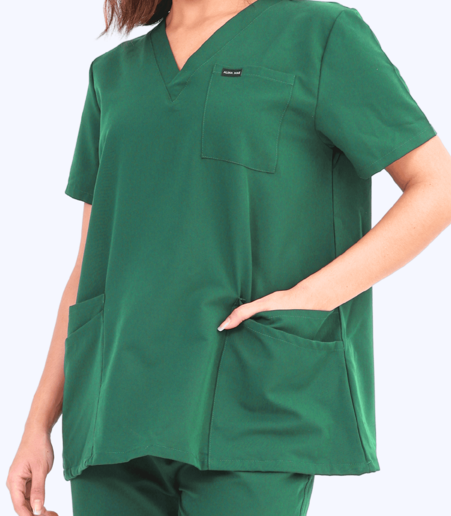 Alina Mae Maternity Mae Scrub Top