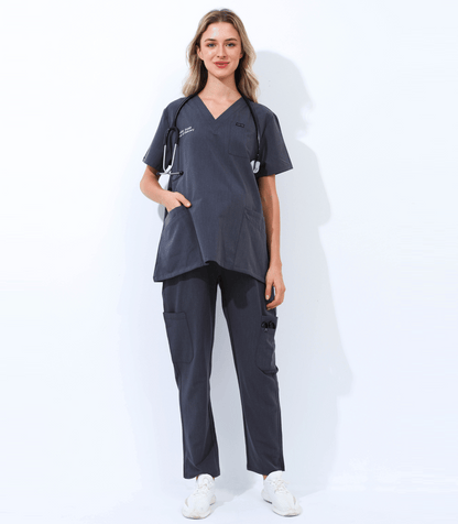 Alina Mae Maternity Mae Scrub Top