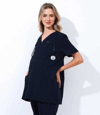 Alina Mae Maternity Mae Scrub Top