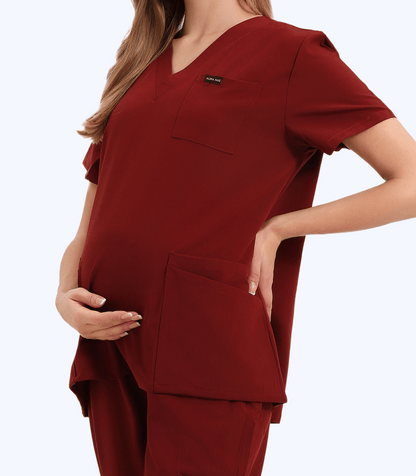 Alina Mae Maternity Mae Scrub Top