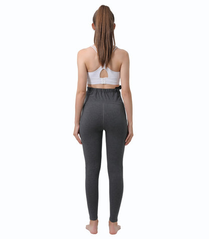 Alina Mae Maternity Pregnancy Yoga Pants with Pockets (2 Pack)
