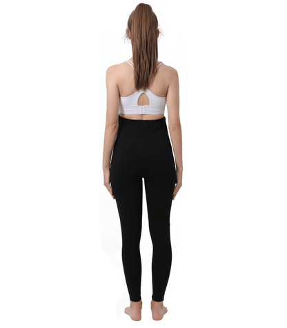 Alina Mae Maternity Pregnancy Yoga Pants with Pockets