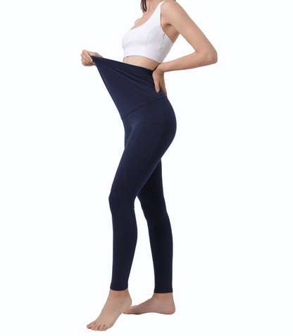 Alina Mae Maternity Pregnancy Yoga Pants with Pockets