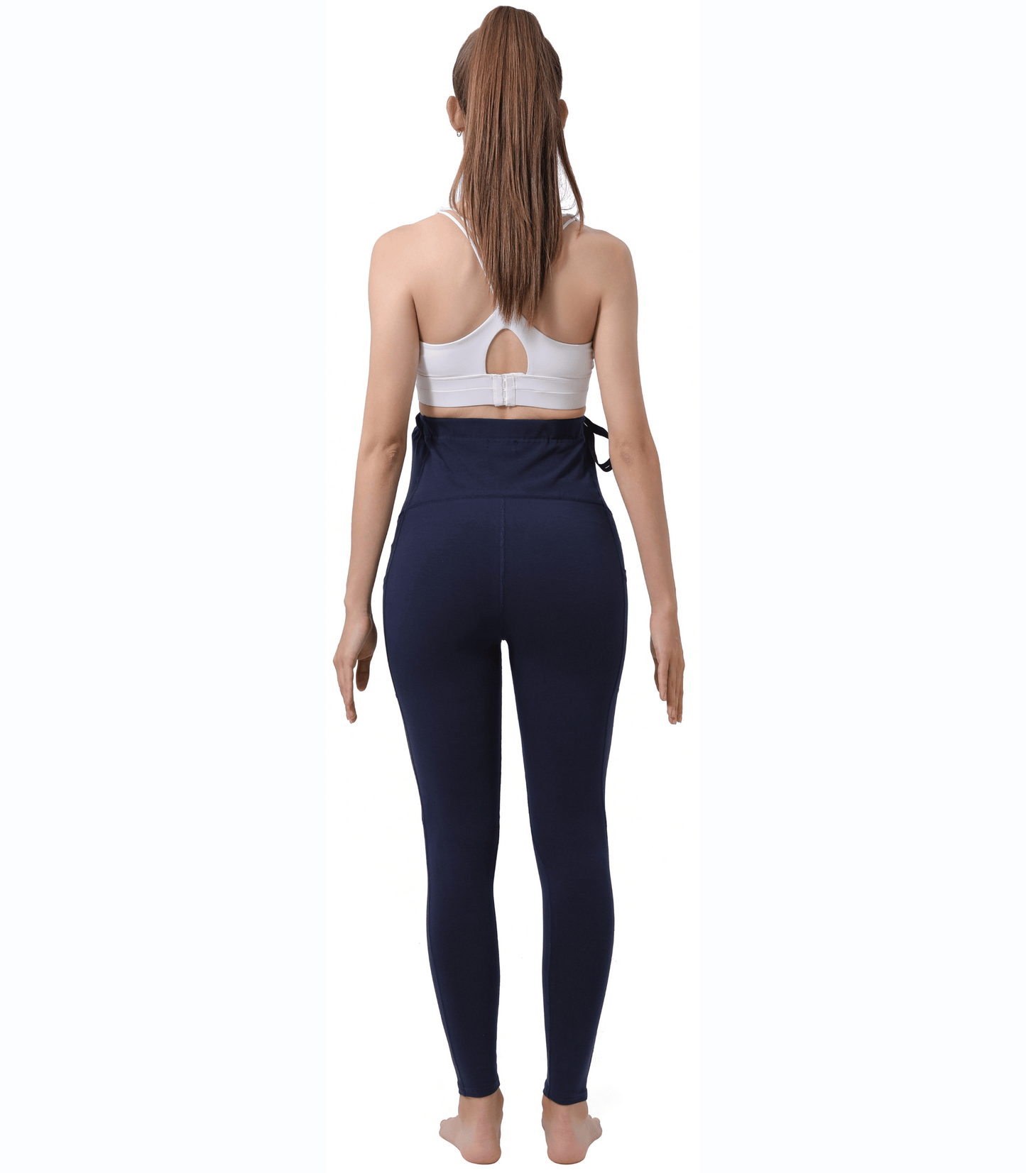 Alina Mae Maternity Pregnancy Yoga Pants with Pockets
