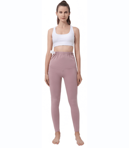 Alina Mae Maternity Pregnancy Yoga Pants with Pockets