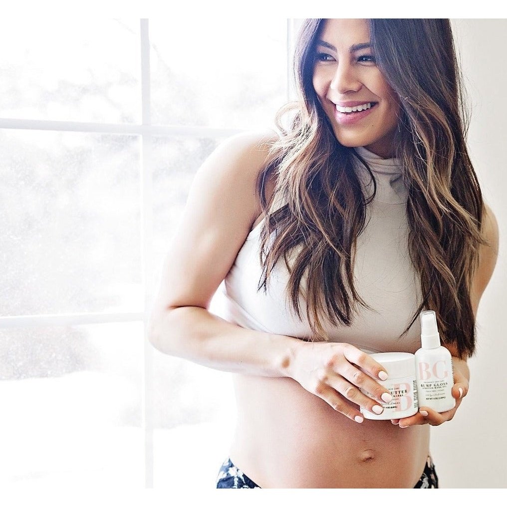 The Spoiled Mama Stretch Mark Treatment Kit - Tummy Butter & Bump Gloss Duo