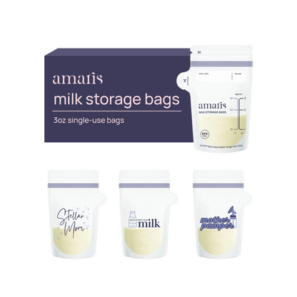 Amaris Milk Storage Bags