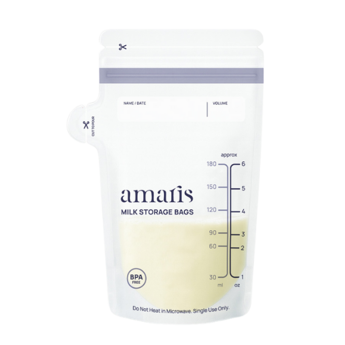 Amaris Milk Storage Bags