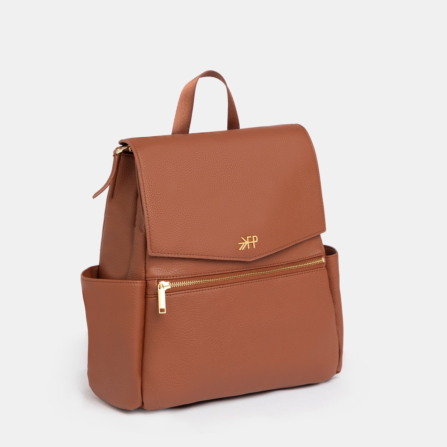 Freshly Picked Cognac Mini Classic Diaper Bag II