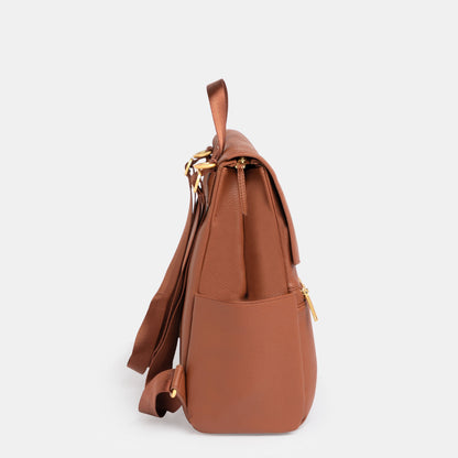 Freshly Picked Cognac Mini Classic Diaper Bag II