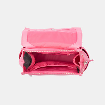 Freshly Picked Hot Pink Mini Classic Diaper Bag II