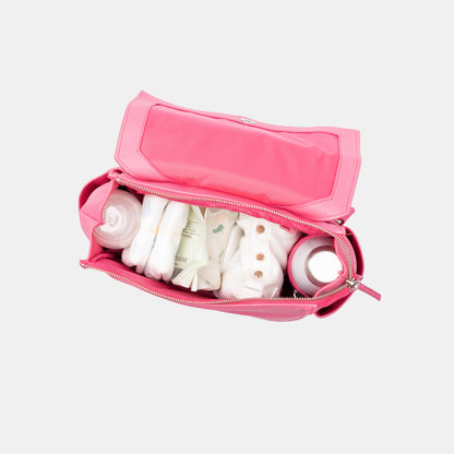 Freshly Picked Hot Pink Mini Classic Diaper Bag II