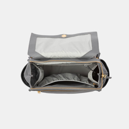 Freshly Picked Stone Mini Classic Diaper Bag II