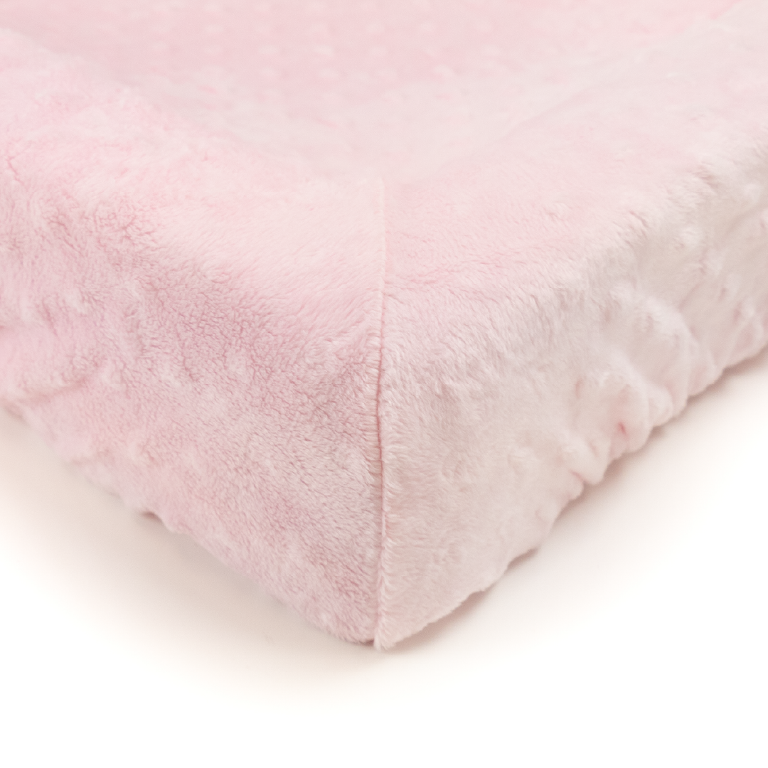 Amaris Minky Dot Changing Pad Cover