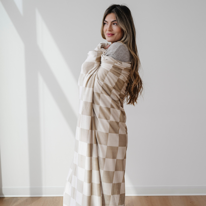Saranoni Minky Stretch XL Throw Blankets
