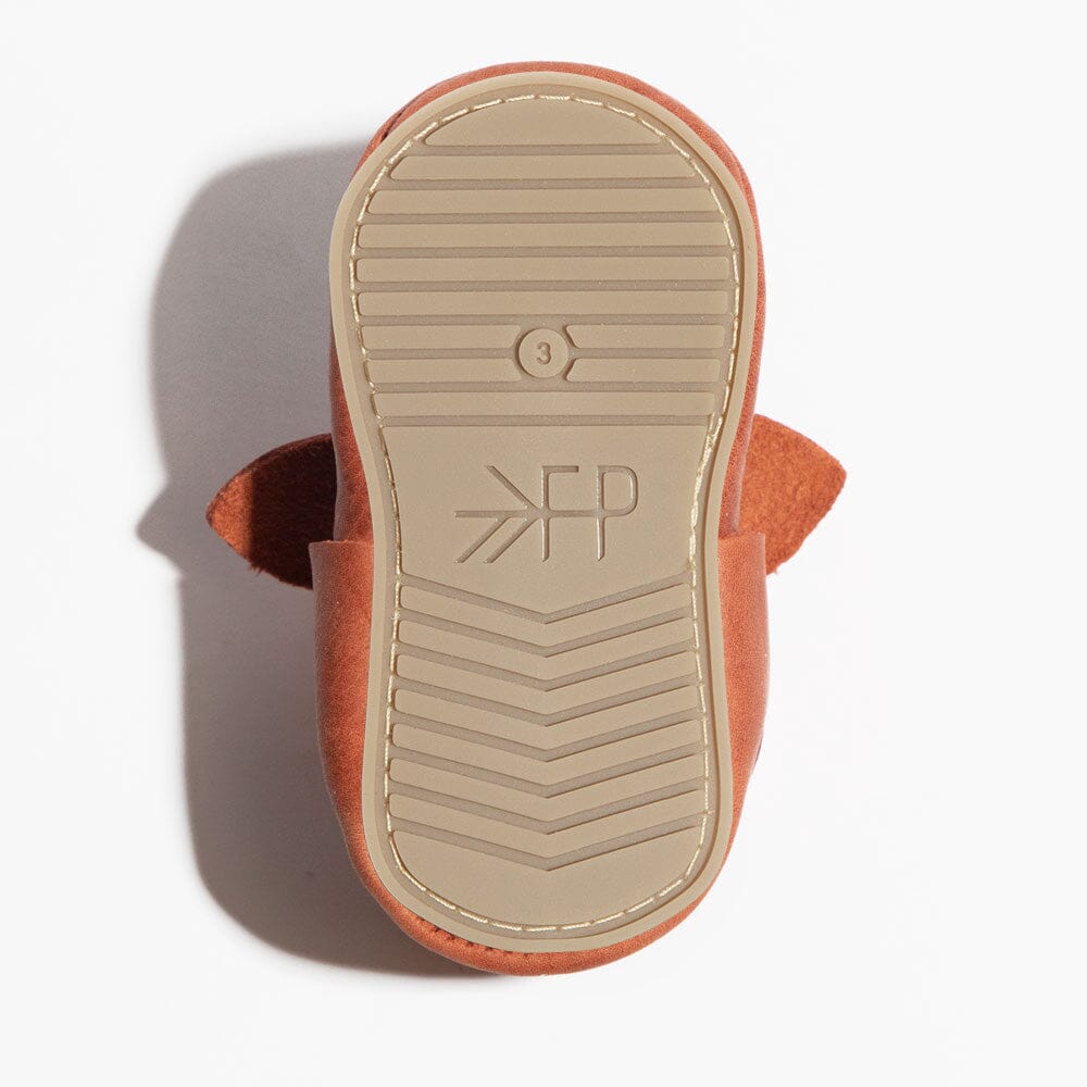 Freshly Picked Moab Knotted Bow Baby Shoe