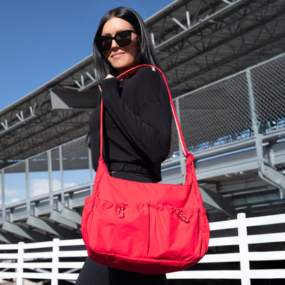 Freshly Picked Cherry Motion Carryall Tote