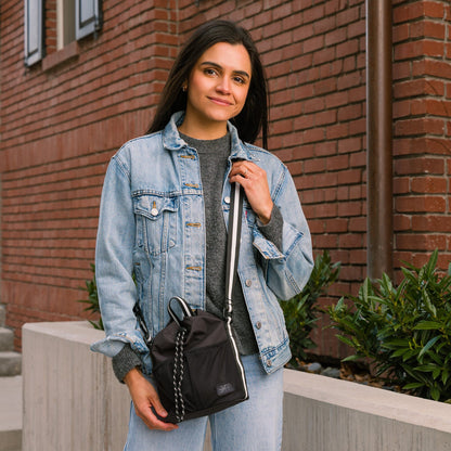 Freshly Picked Jet Motion Bucket Crossbody