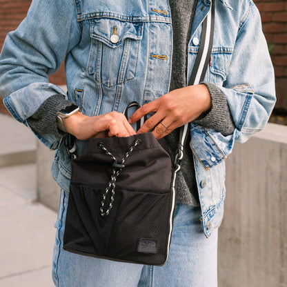 Freshly Picked Jet Motion Bucket Crossbody