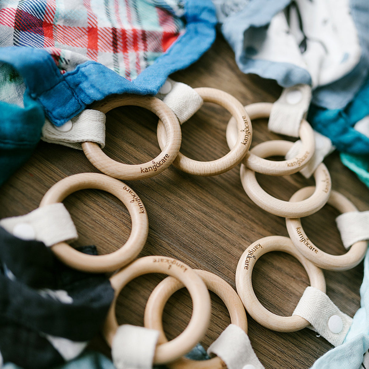 Kanga Care Reversible Teething Blanket Lovey - Billy