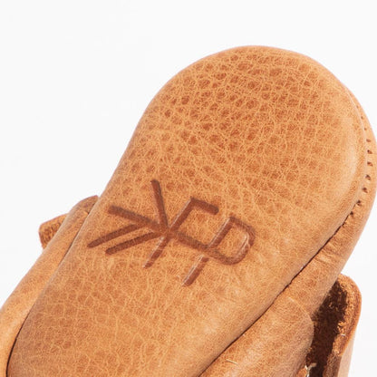 Freshly Picked Newborn Zion Knotted Bow Baby Shoe