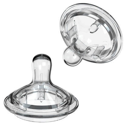 Nanobébé Silicone Anti-Colic Baby Bottle Nipples