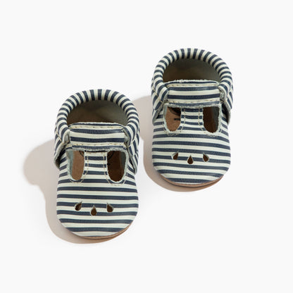 Freshly Picked Navy and White Stripes Mary Jane