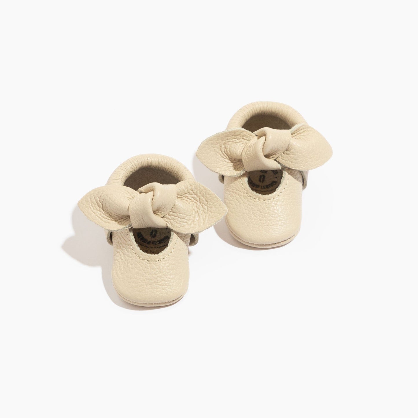Freshly Picked Newborn Birch Knotted Bow Baby Shoe