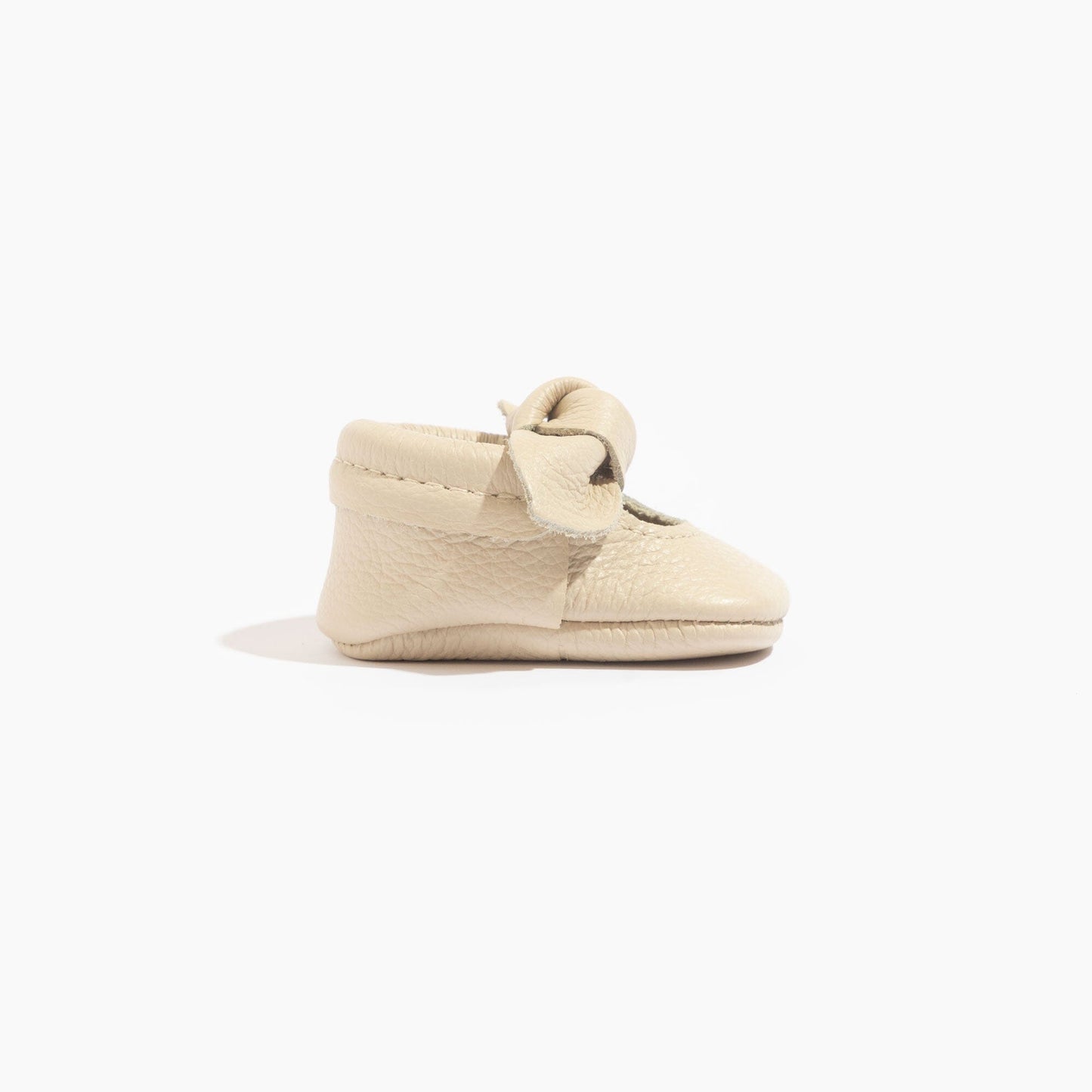 Freshly Picked Newborn Birch Knotted Bow Baby Shoe