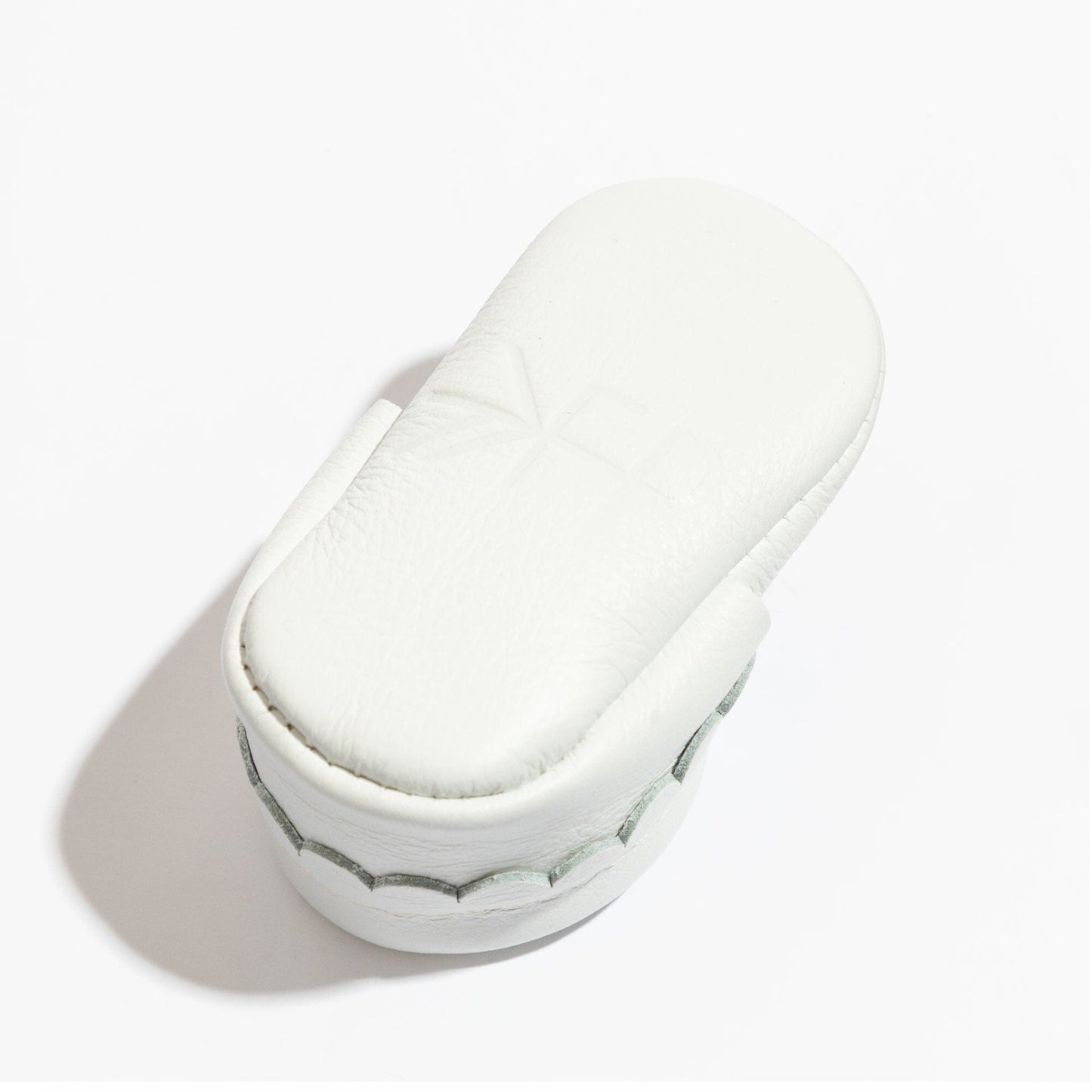 Freshly Picked Newborn Bright White Mary Jane Baby Shoe