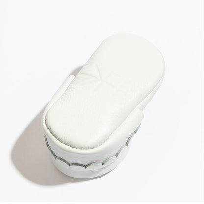 Freshly Picked Newborn Bright White Mary Jane Baby Shoe