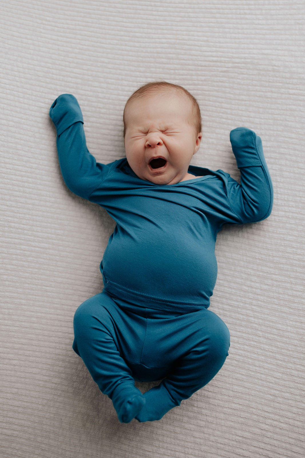 Three Little Tots Blue Jammies