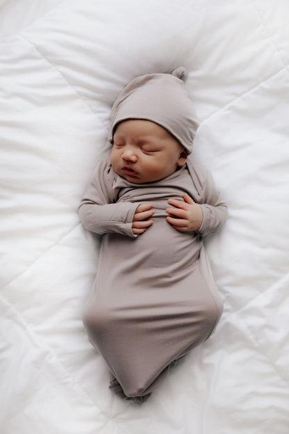 Three Little Tots Harbor Mist Newborn Hat