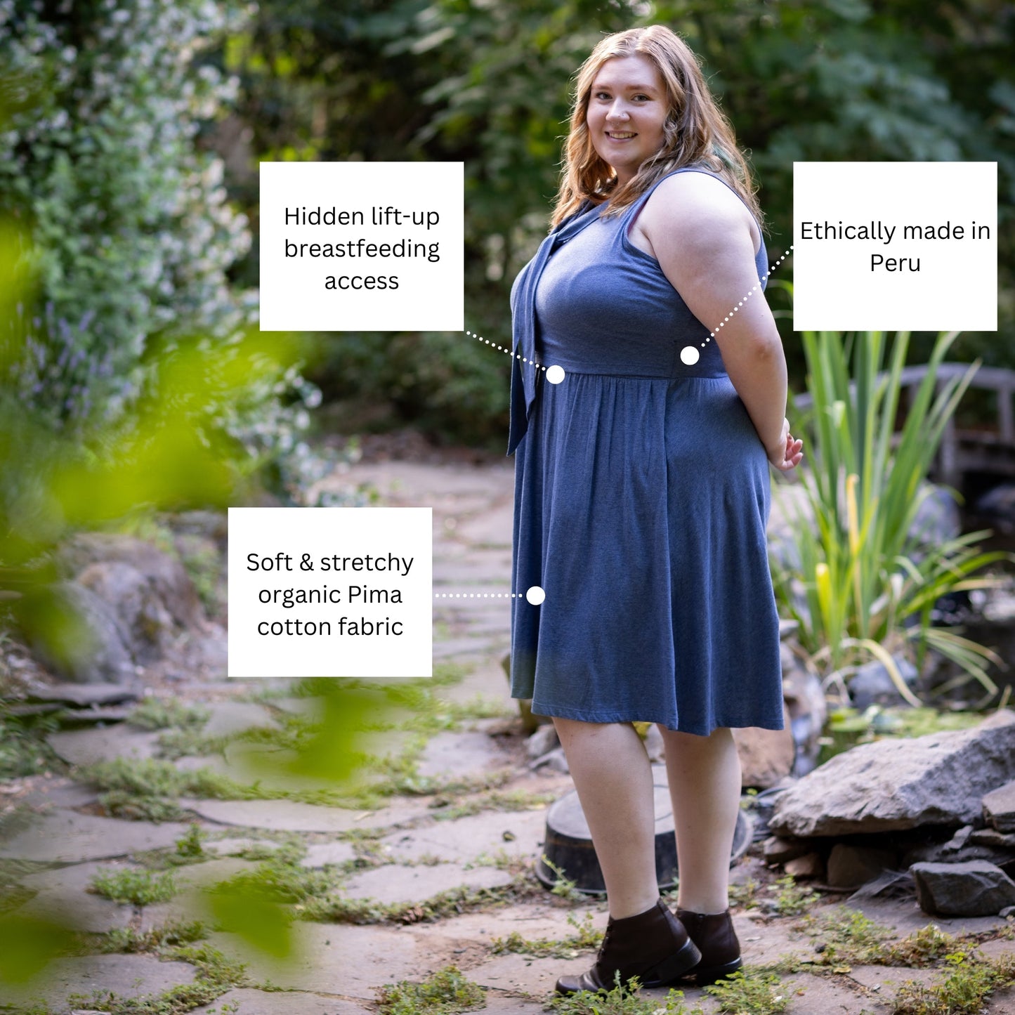 ñuñuy Olivia Nursing Dress