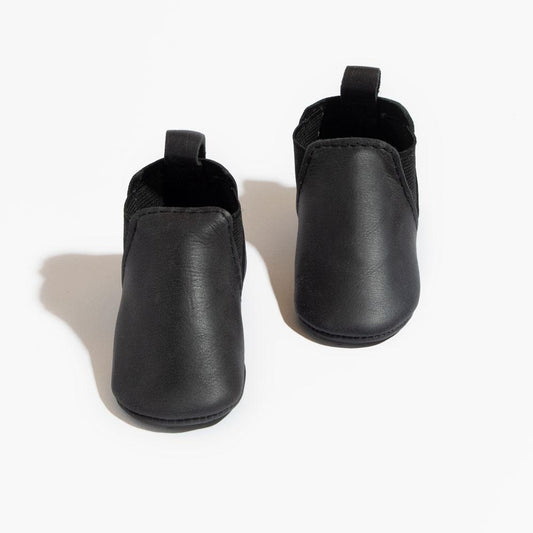 Freshly Picked Ebony Chelsea Boot Baby Shoe