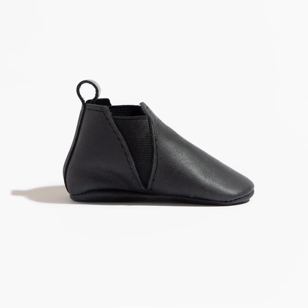 Freshly Picked Ebony Chelsea Boot Baby Shoe