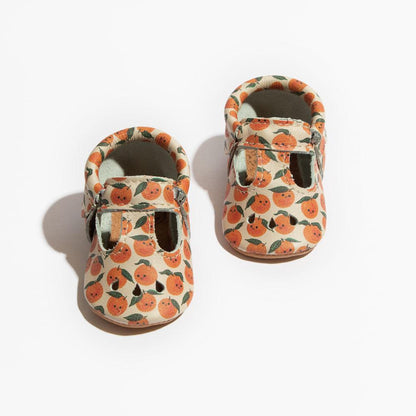 Freshly Picked Orange You Sweet Mary Jane Baby Shoe