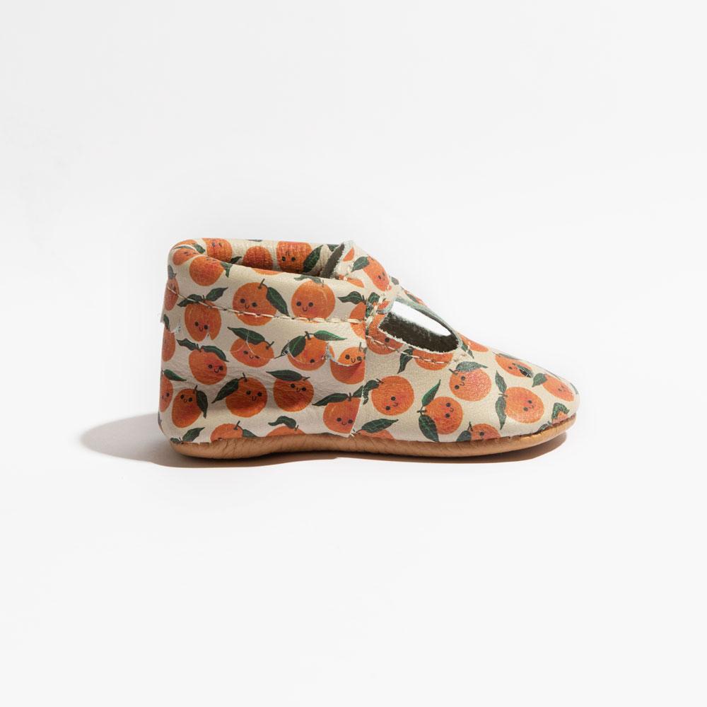 Freshly Picked Orange You Sweet Mary Jane Baby Shoe