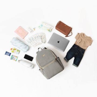 Freshly Picked Ebony Classic City Diaper Bag II
