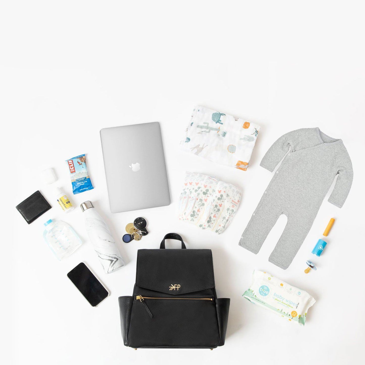 Freshly Picked Butterscotch Mini Classic Diaper Bag II