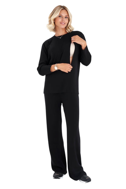 Accouchée Effortless Elegance Maternity/Nursing Lounge Set