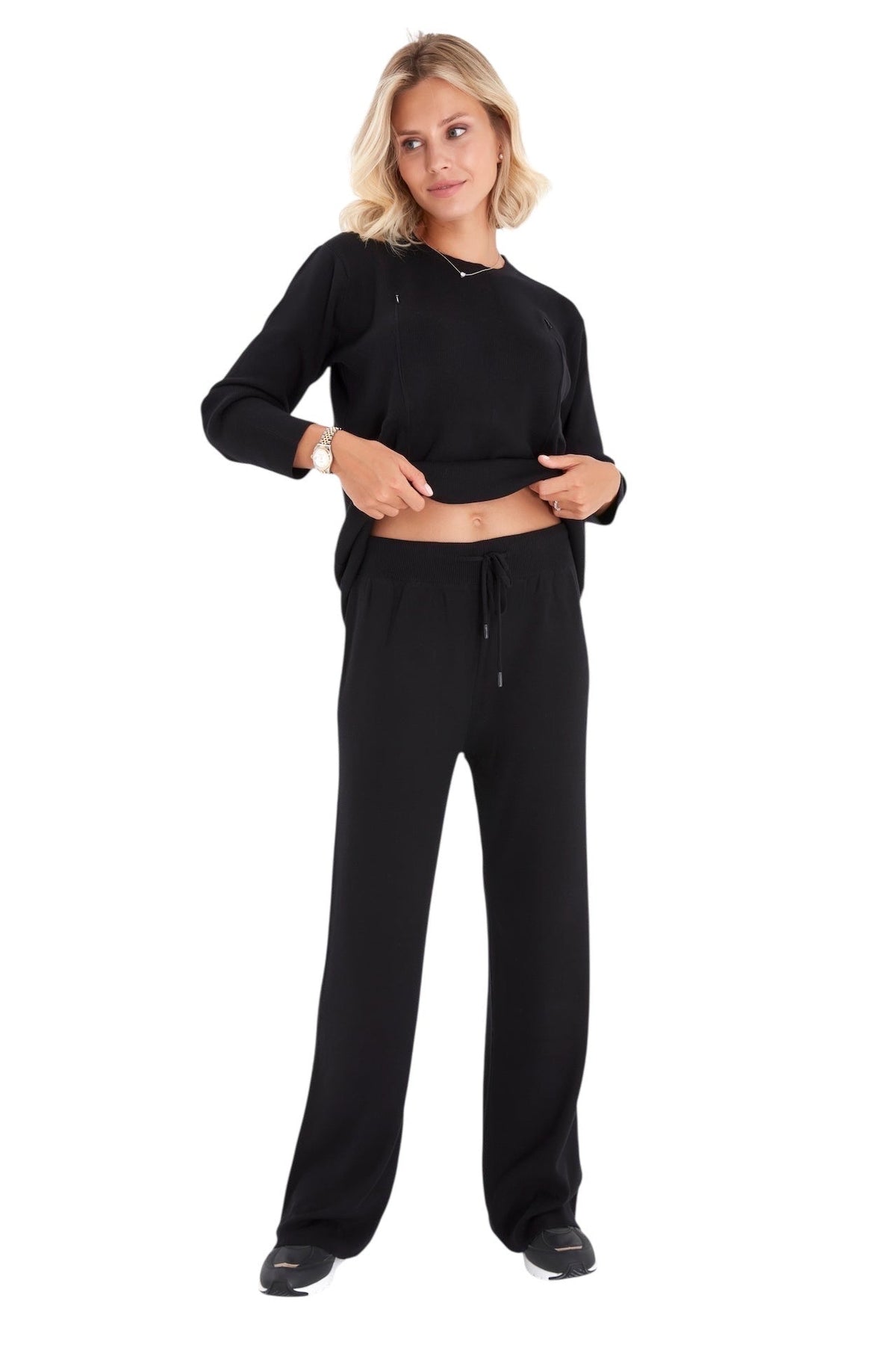 Accouchée Effortless Elegance Maternity/Nursing Lounge Set