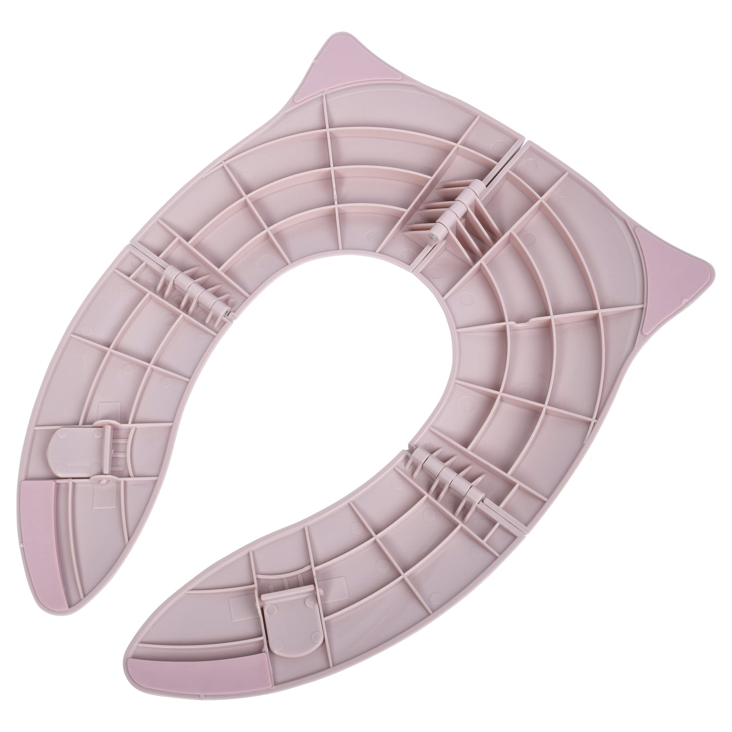 Three Little Tots Folding Kids Toddler Travel Potty Seat - Blush Pink